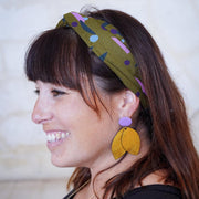 Bandeau Ceinture - Olivia - Vert Olive - Fin