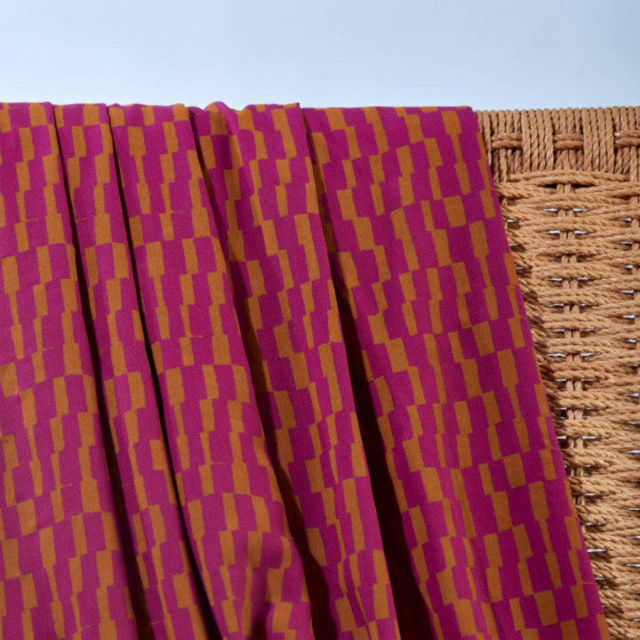 Bandeau élastique - Dalida - Fuchsia Camel