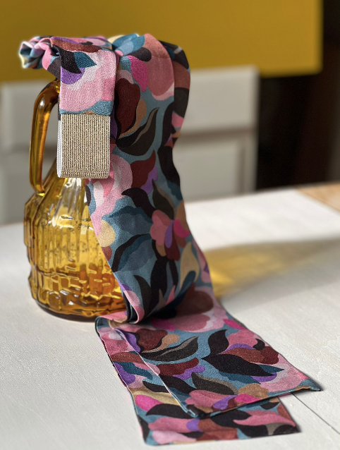 Bandeau Ceinture- Colette - Mauve -Large