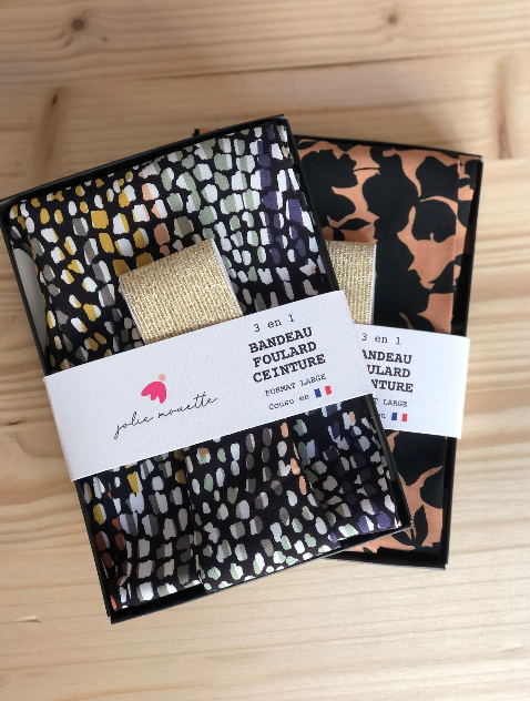 Bandeau Ceinture -Candice Léopard  -Large