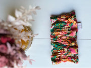 Col amovible volanté Cassiopé Rose viscose