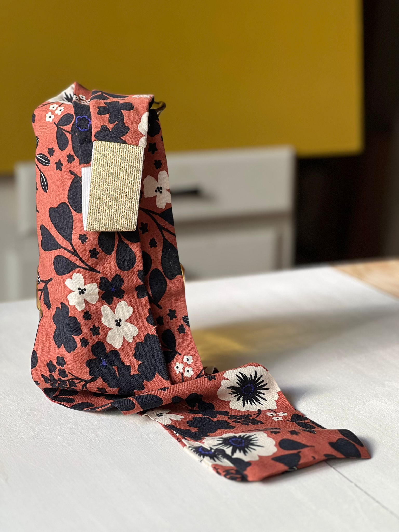 Bandeau Ceinture- Constance Brique -Large