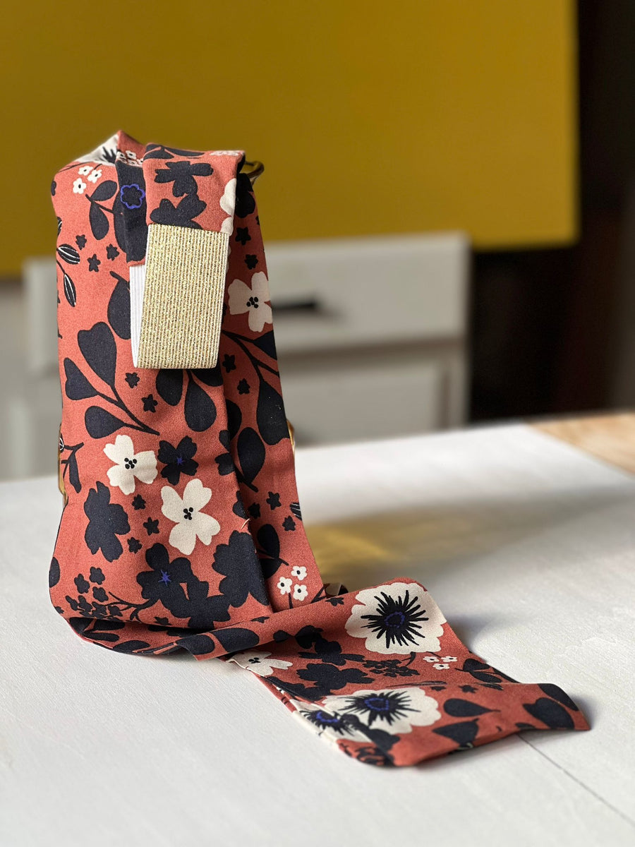 Bandeau Ceinture- Constance Brique -Large