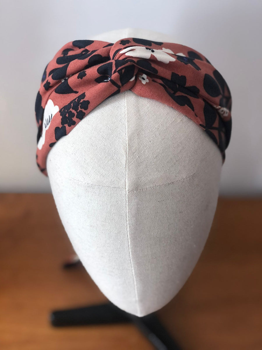 Bandeau Ceinture- Constance Brique -Large