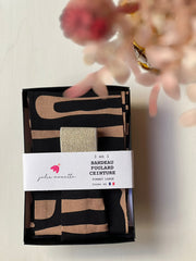 Bandeau Ceinture -Claire Noisette -Large