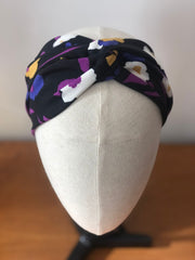 Bandeau Ceinture -Céleste Prune -Large