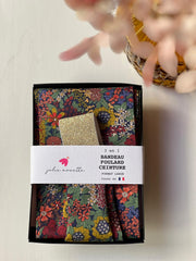 Bandeau Ceinture Chiara - Bordeaux - Large