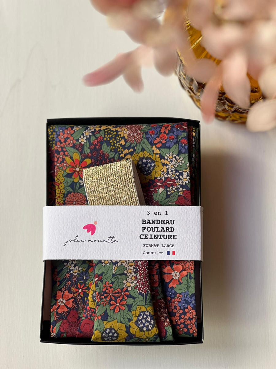 Bandeau Ceinture Chiara - Bordeaux - Large