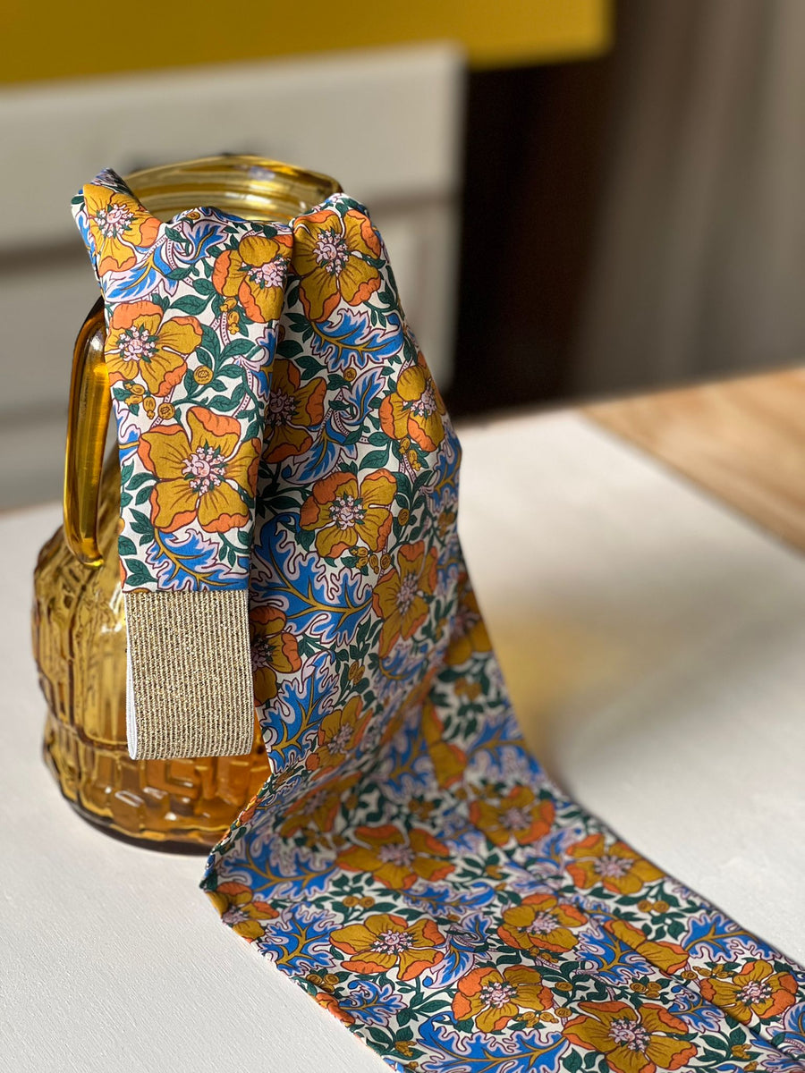 Bandeau Ceinture Clotilde Bleu - Large