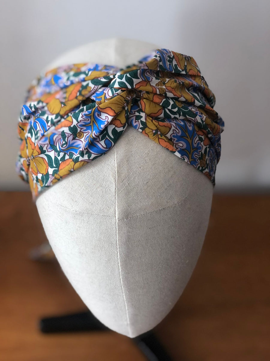 Bandeau Ceinture Clotilde Bleu - Large