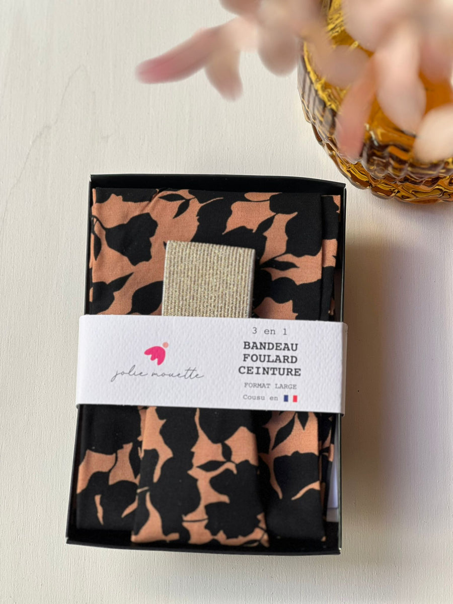 Bandeau Ceinture Chantale Noisette - Large
