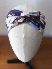 Bandeau Ceinture -Castille Bleu -Large