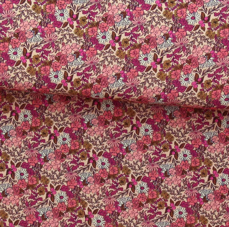 Bandeau Ceinture -Castille Rose poudre - Fin