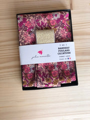 Bandeau Ceinture -Castille Rose poudre -Large