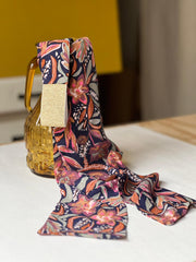 Bandeau Ceinture -Cannelle Marine  -Large