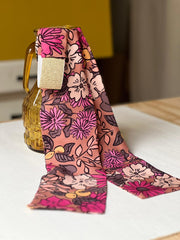 Bandeau Ceinture -Célia Rose poudré   -Large