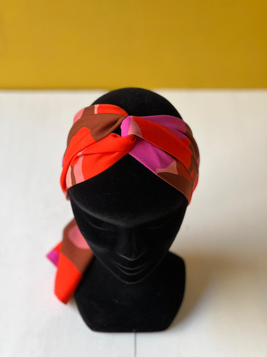 Bandeau Ceinture -Coline Vermillon -Large