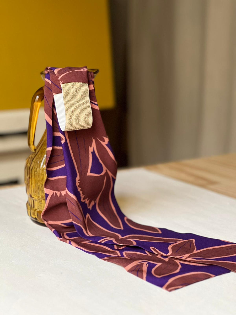 Bandeau Ceinture -Coline Chocolat  -Large