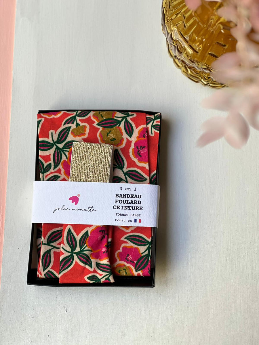 Bandeau Ceinture -Clarence Fushia -Large